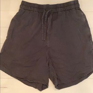 Lululemon dark green shorts